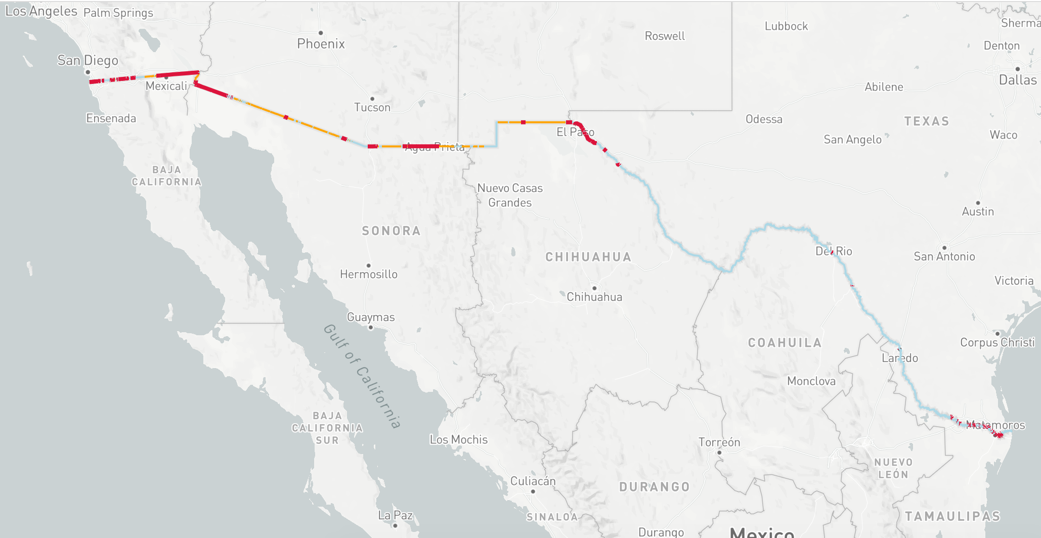 The Wall: Explore the US-Mexico Border Fence